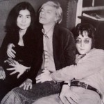 john_lennon_yoko_ono_andy_warhol Andy Warhol, Yoko Ono ir John Lennon graibosi tarpusavy